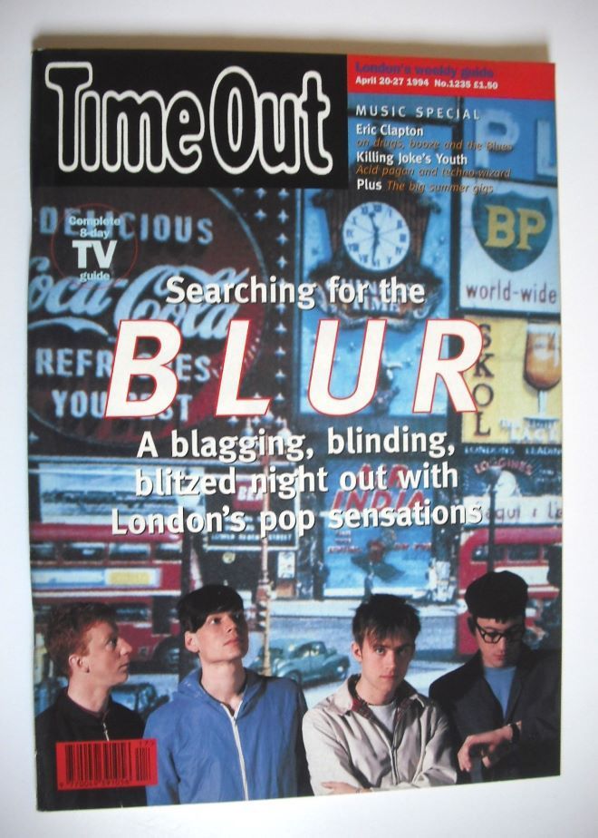 Time Out magazine - Blur cover (20-27 April 1994)