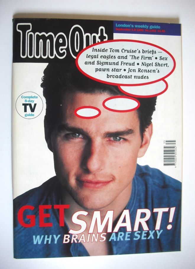 Time Out magazine - Tom Cruise cover (1-8 September 1993)