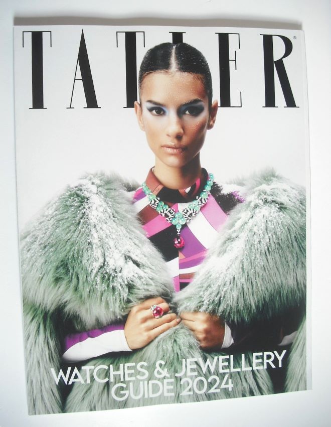 Tatler magazine - December 2024 - Lyla Elichaoff and Esme Bertelsen cover
