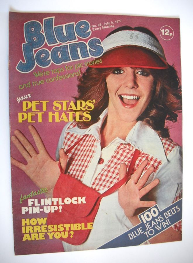 Blue Jeans magazine - Leslie Ash cover (9 July 1977 - Issue 25)
