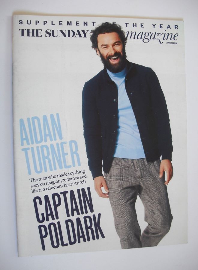 The Sunday Times magazine - Aidan Turner cover (10 June 2018)
