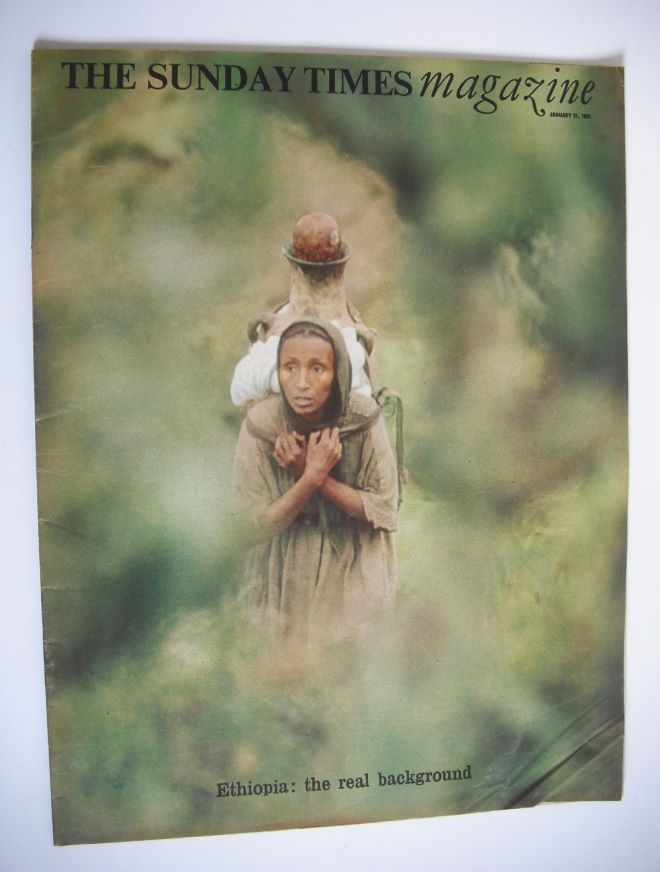 The Sunday Times magazine - Ethiopia cover (31 January 1965)
