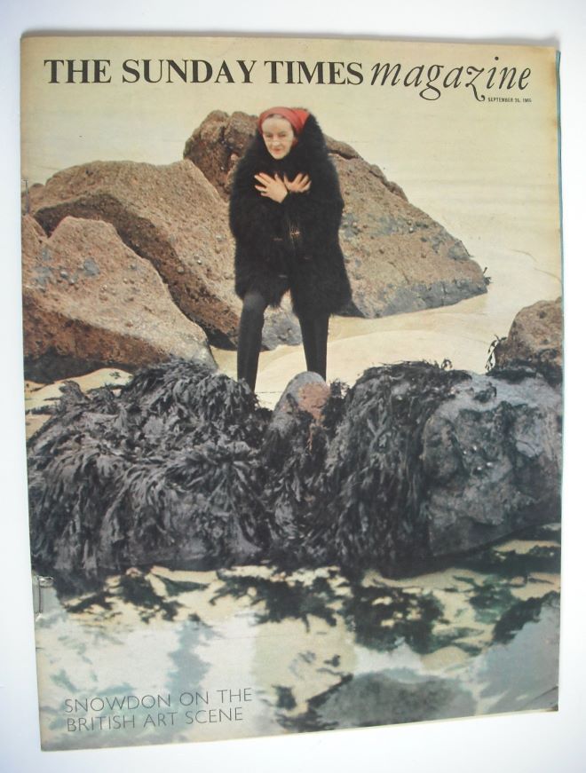 The Sunday Times magazine - Barbara Hepworth cover (26 September 1965)