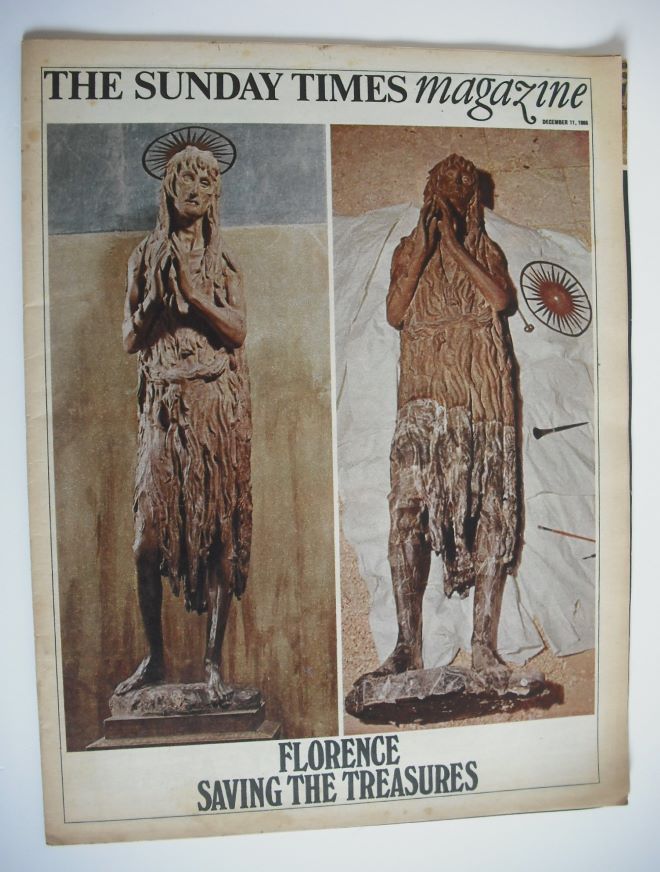 The Sunday Times magazine - Florence cover (11 December 1966)