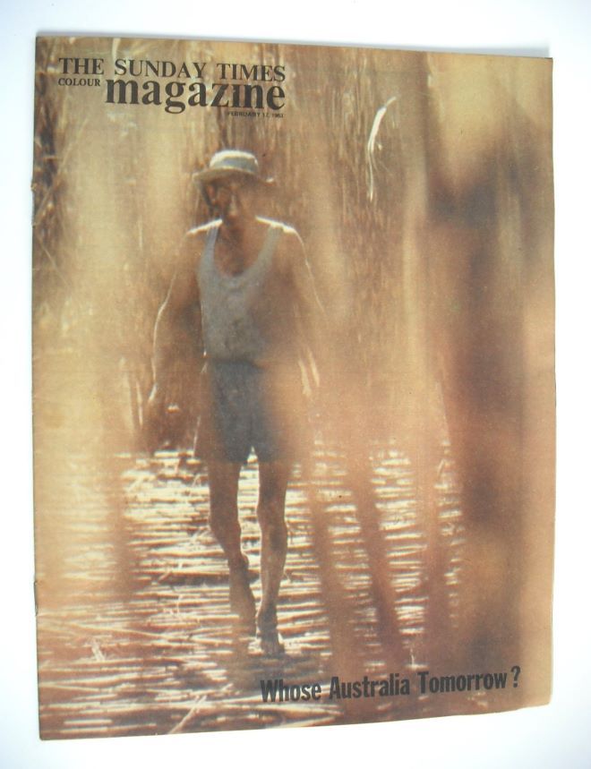 The Sunday Times magazine - Whose Australia Tomorrow cover (17 February 1963)