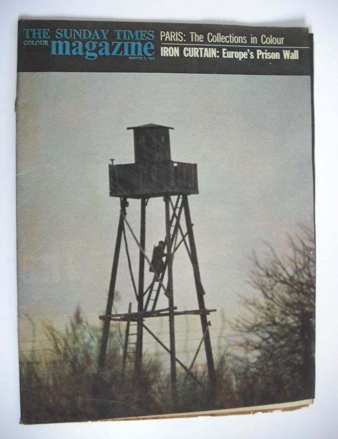 The Sunday Times magazine - Communist Watchtower cover (3 March 1963)
