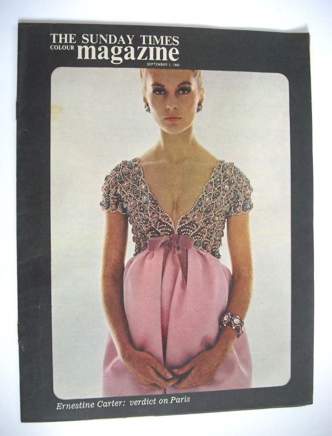The Sunday Times magazine - Verdict On Paris cover (1 September 1963)