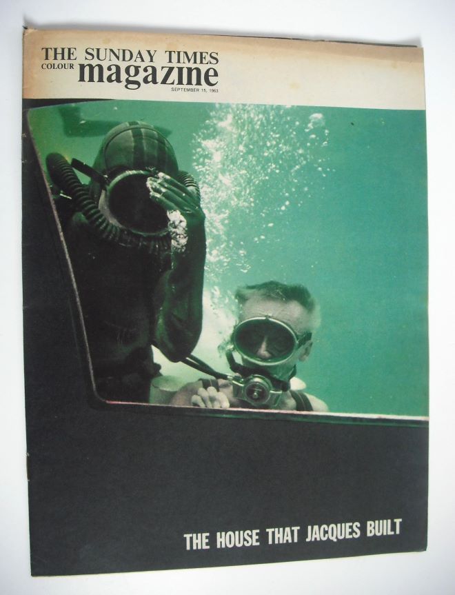 The Sunday Times magazine - The House That Jacques Built cover (15 September 1963)