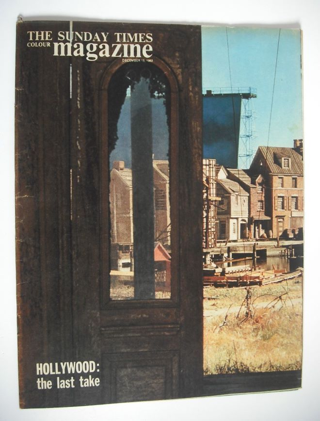 The Sunday Times magazine - Hollywood: The Last Take cover (15 December 1963)