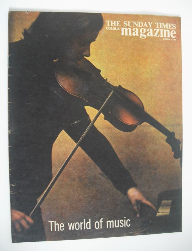 The Sunday Times magazine - The World Of Music cover (8 March 1964)