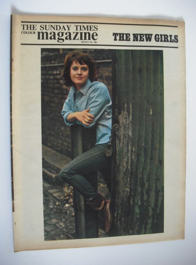 The Sunday Times magazine - The New Girls cover (29 March 1964)