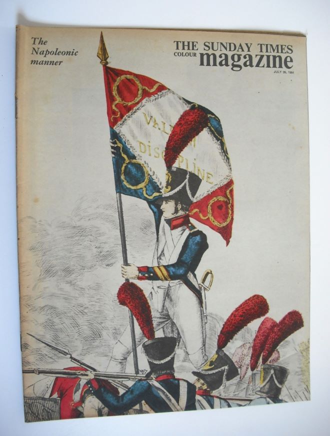 The Sunday Times magazine - The Napoleonic Manner cover (26 July 1964)