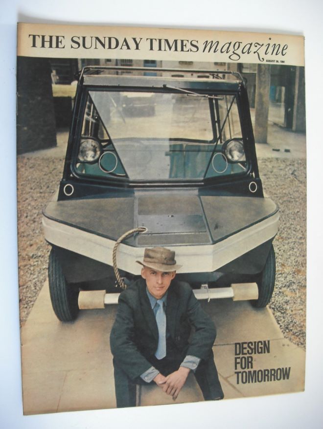 The Sunday Times magazine - Design For Tomorrow cover (30 August 1964)