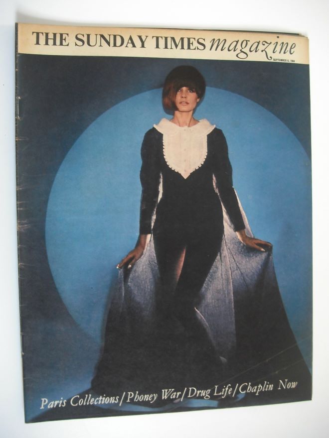 The Sunday Times magazine - Paris Collections cover (6 September 1964)