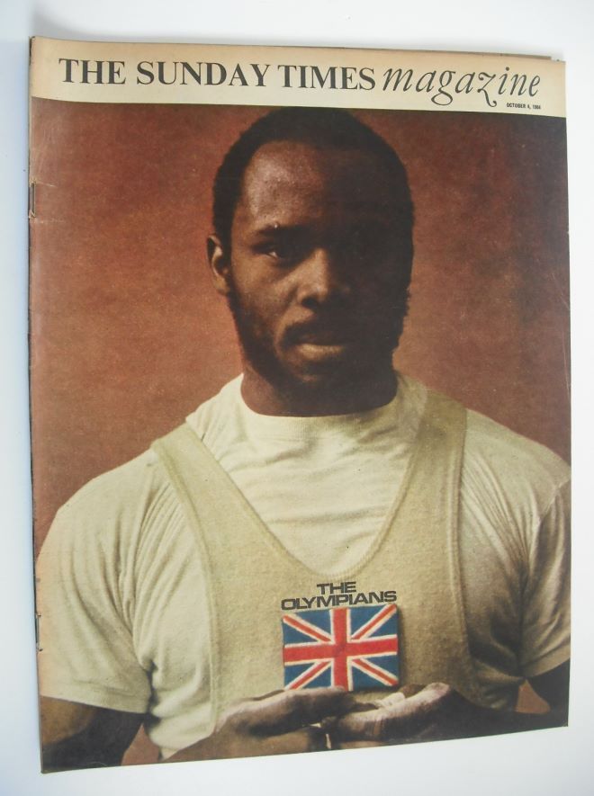 The Sunday Times magazine - The Olympians cover (4 October 1964)