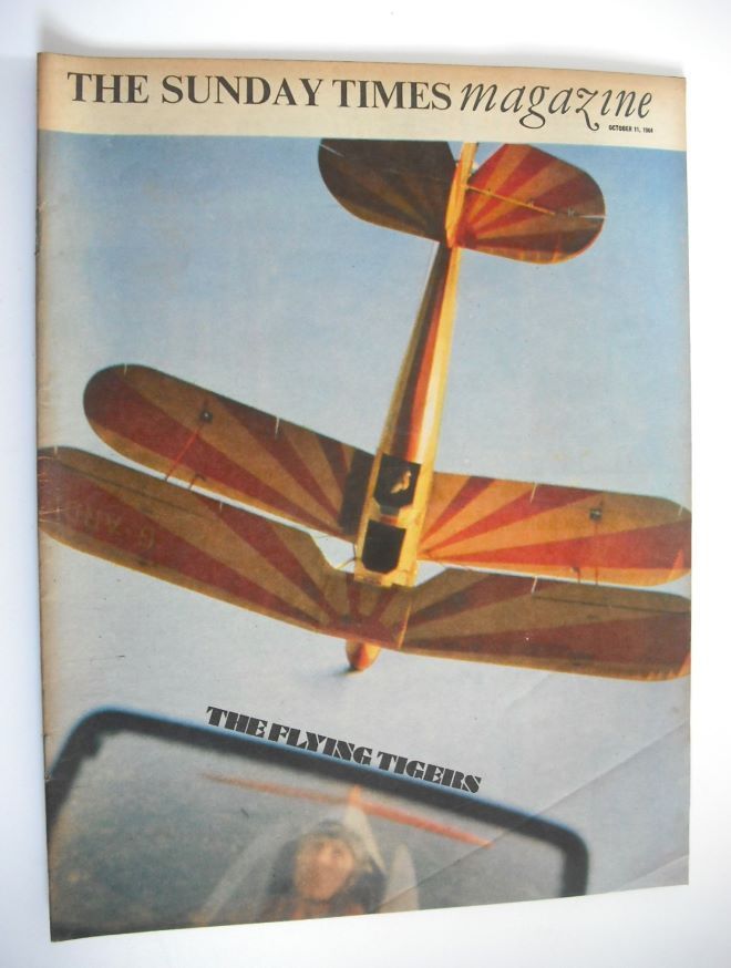 The Sunday Times magazine - The Flying Tigers cover (11 October 1964)