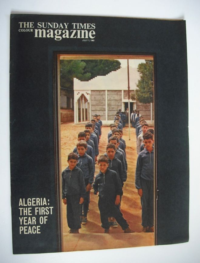 The Sunday Times magazine - Algeria cover (7 July 1963)