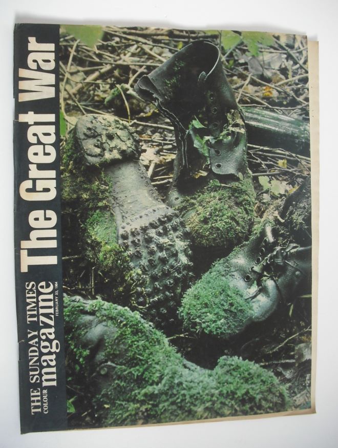 The Sunday Times magazine - The Great War cover (23 February 1964)