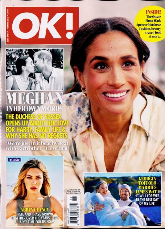 OK! magazine - Meghan Markle cover (17 March 2025 - Issue 1484)
