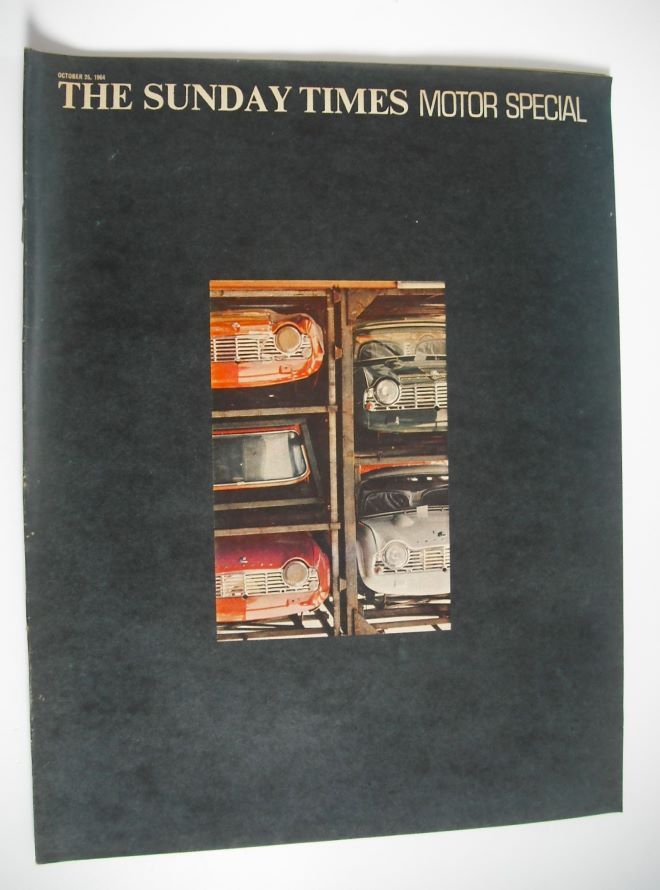 The Sunday Times Motor Special magazine (25 October 1964)