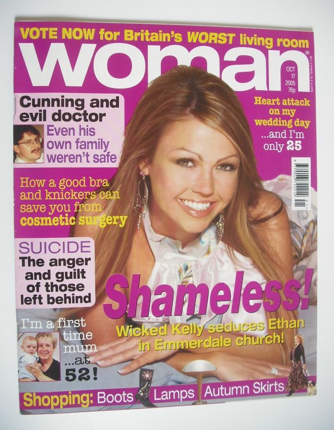 Woman magazine - Adele Silva cover (17 October 2005)