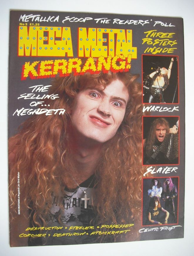 Mega Metal Kerrang magazine (No 5)