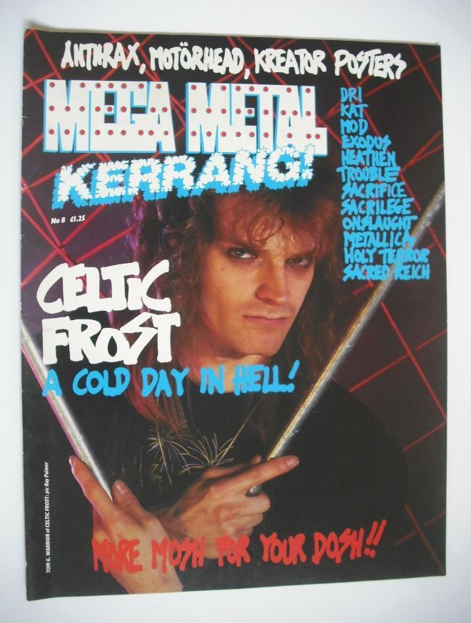 Mega Metal Kerrang magazine (No 8)