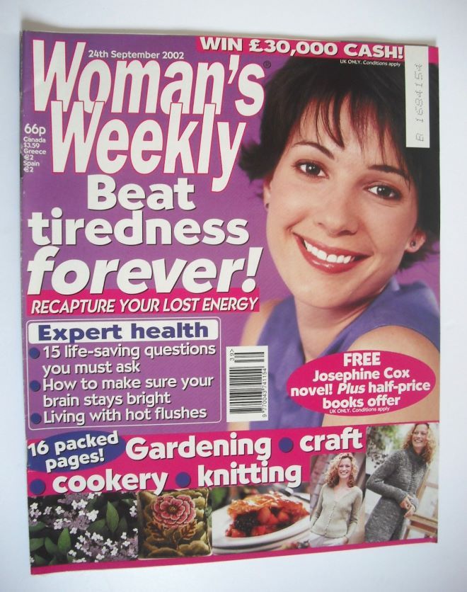 Woman's Weekly magazine (24 September 2002)