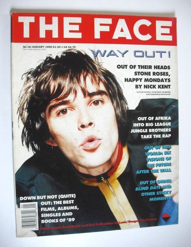 <!--1990-01-->The Face magazine - Ian Brown cover (January 1990 - Volume 2 