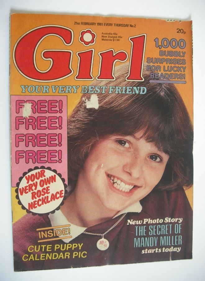 Girl magazine - 21 February 1981 (Issue 2)