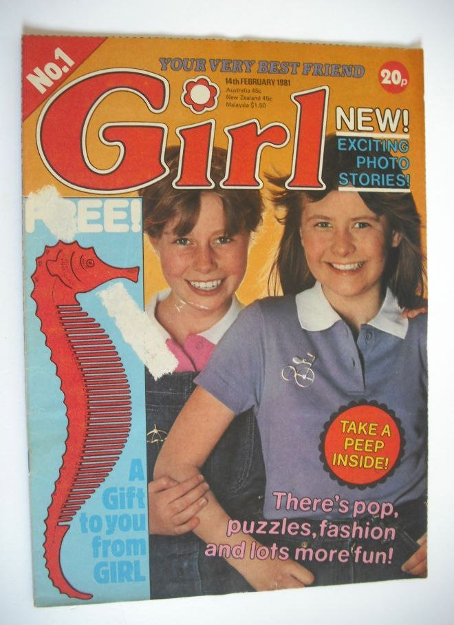 Girl magazine - 14 February 1981 (First Issue)