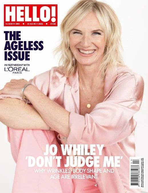 Hello! magazine - Jo Whiley cover (24 March 2025 - Issue 1883)