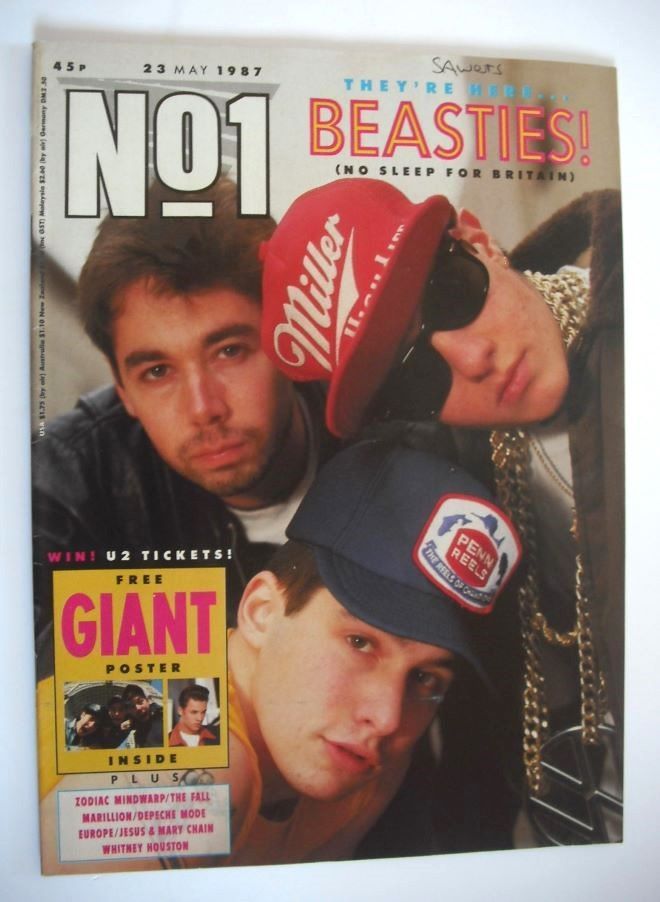 <!--1987-05-23-->No 1 Magazine - The Beastie Boys cover (23 May 1987)