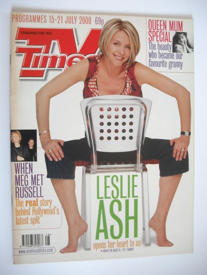<!--2000-07-15-->TV Times magazine - Leslie Ash cover (15-21 July 2000)