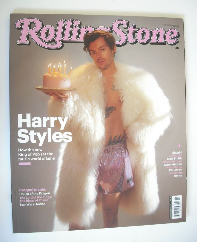 Rolling Stone UK magazine - Harry Styles cover (October/November 2022)