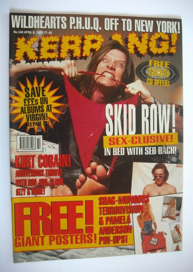 Kerrang magazine - 8 April 1995 (Issue 540)