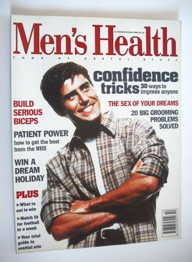 British Men's Health magazine - October/November 1995 - Richard Gurr cover