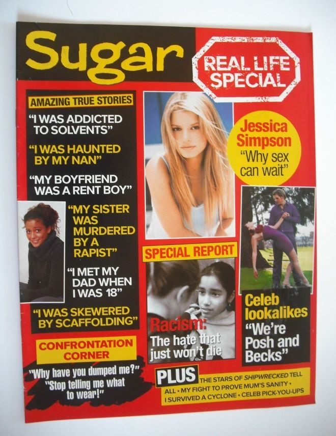 Sugar Real Life Special supplement - Jessica Simpson cover