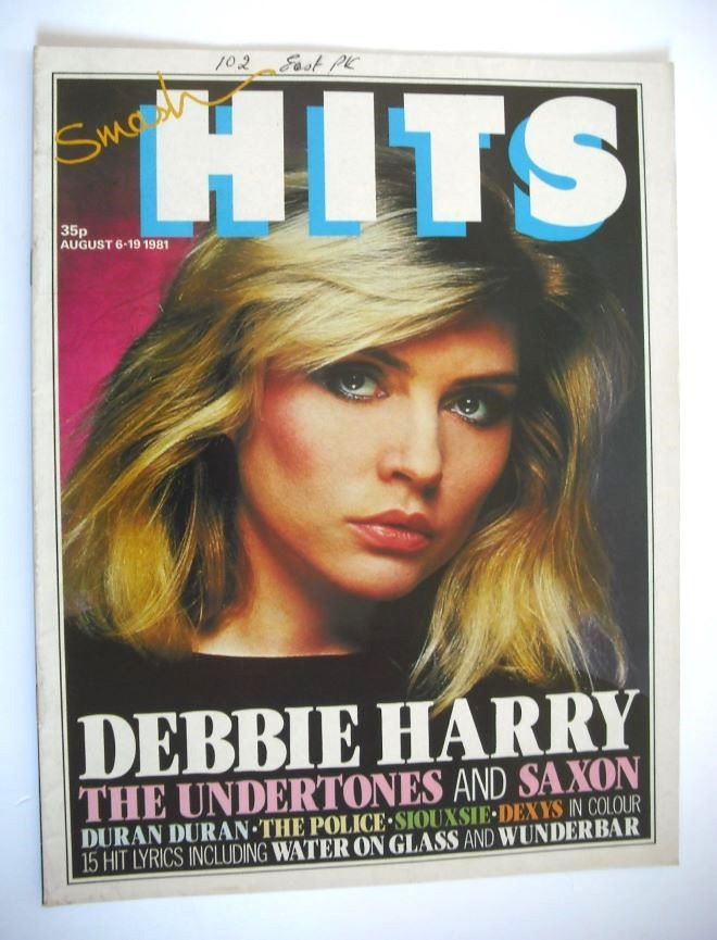 Smash Hits magazine - Debbie Harry cover (6-19 August 1981)