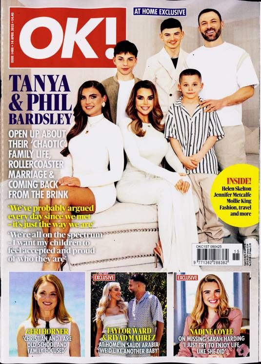 OK! magazine - Tanya Bardsley and Phil Bardsley cover (14 April 2025 - Issue 1488)