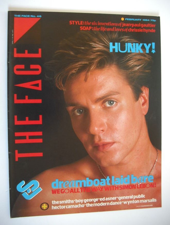 The Face magazine - Simon Le Bon cover (February 1984 - Issue 46)