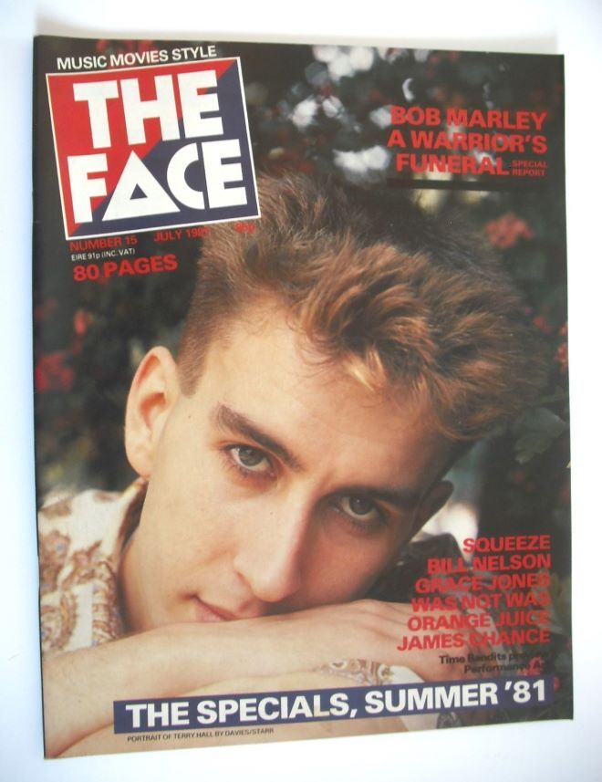 The Face magazine - Terry Hall cover (July 1981 - Issue 15)