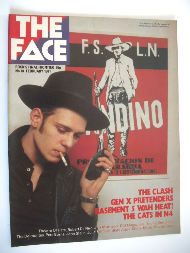 The Face magazine - Paul Simonon cover (February 1981 - Issue 10)