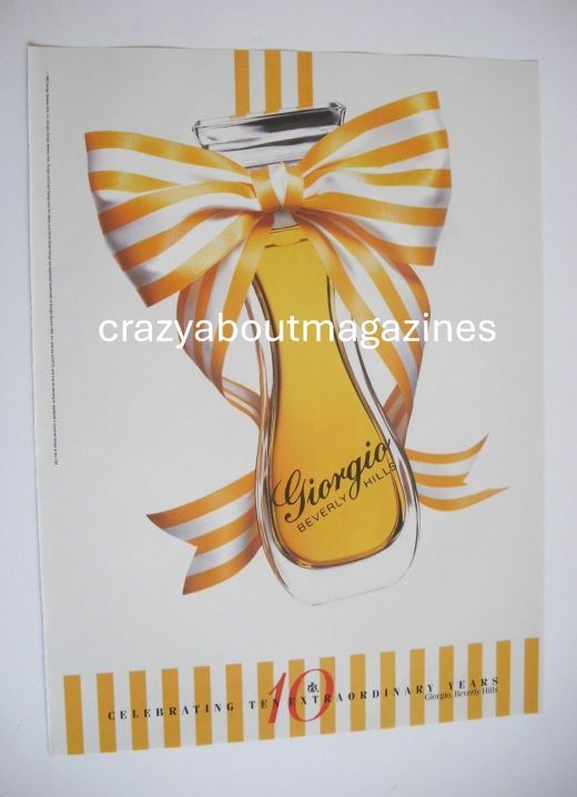 Giorgio Beverly Hills original advertisement page (ref. GIO0001)