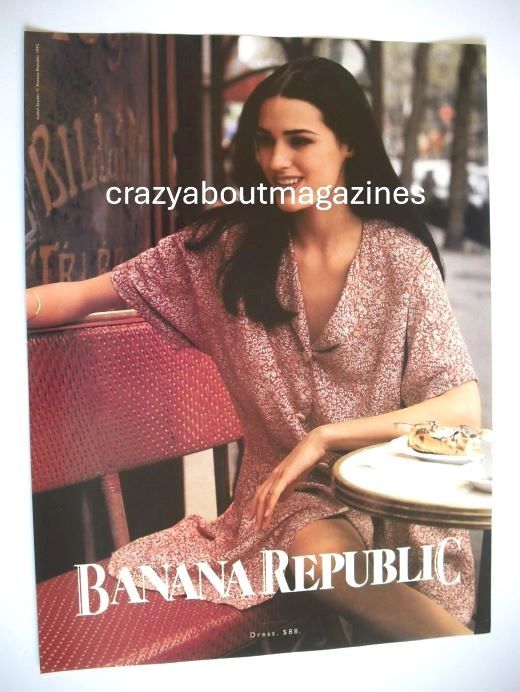 Banana Republic clothing advertisement page (ref. BR0001)