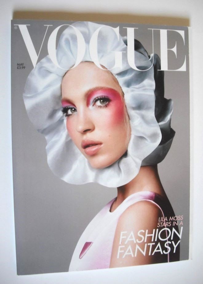 British Vogue magazine - May 2022 - Lila Moss cover (Subscriber's Issue)