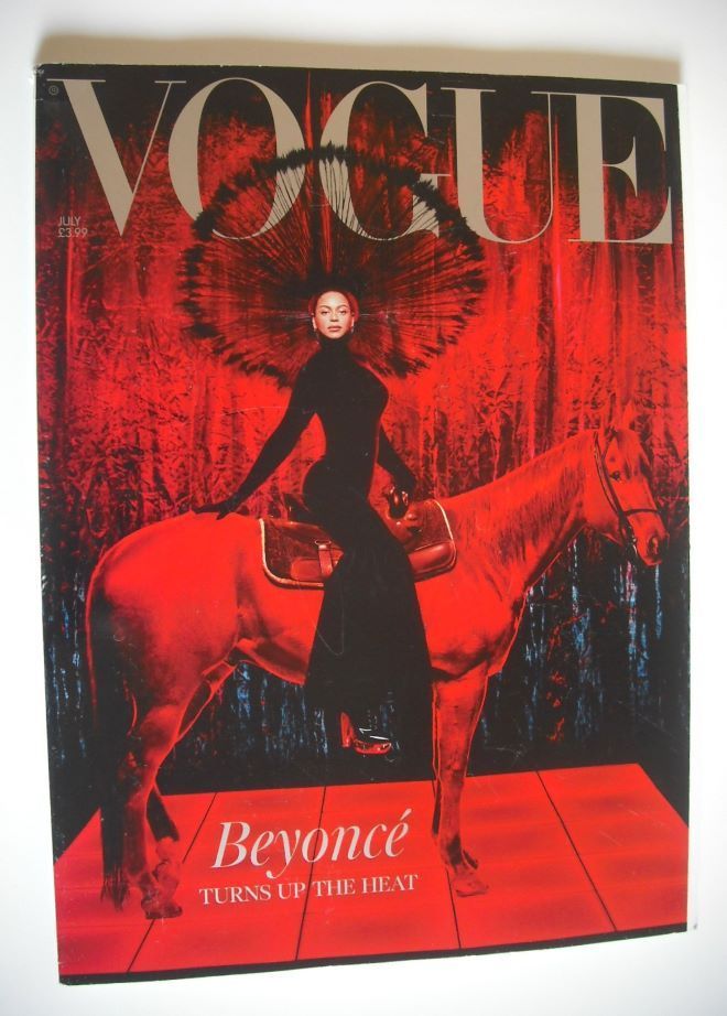 British Vogue magazine - July 2022 - Beyonce cover (Subscriber's Issue)