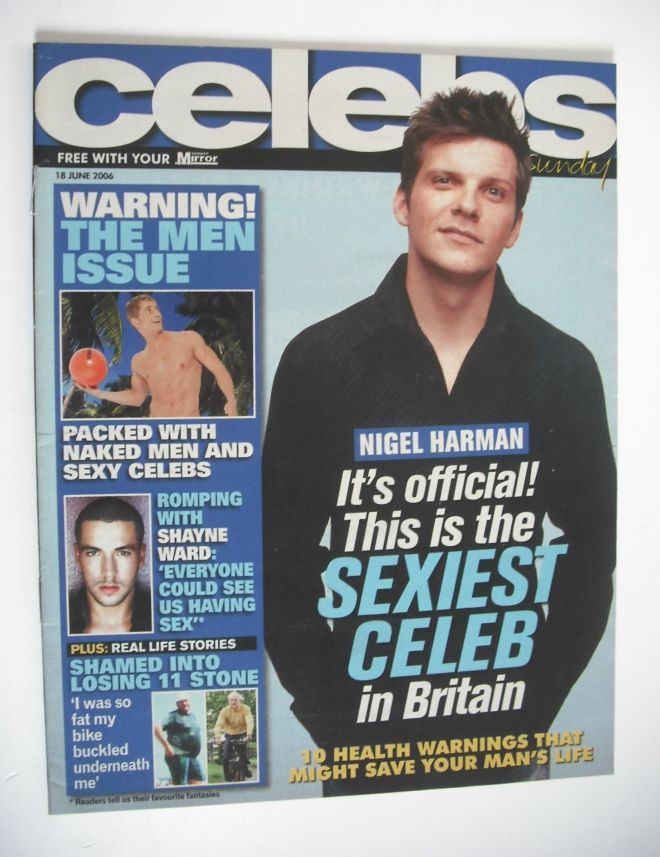 Celebs magazine - Nigel Harman cover (18 June 2006)
