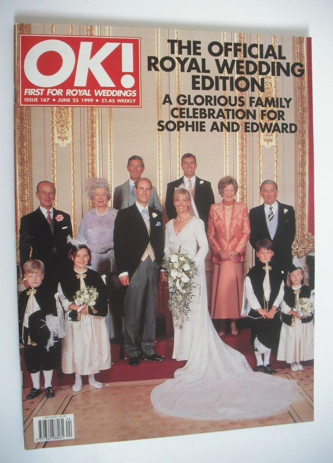 OK! magazine - Prince Edward and Sophie Official Wedding Edition (25 June 1999 - Issue 167)
