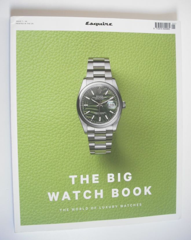 Esquire magazine - The Big Watch Book cover (2021)